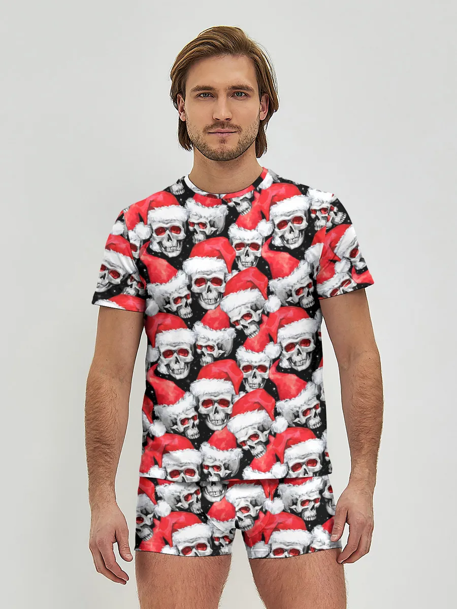 Мужские трусы с футболкой / Деды морозы