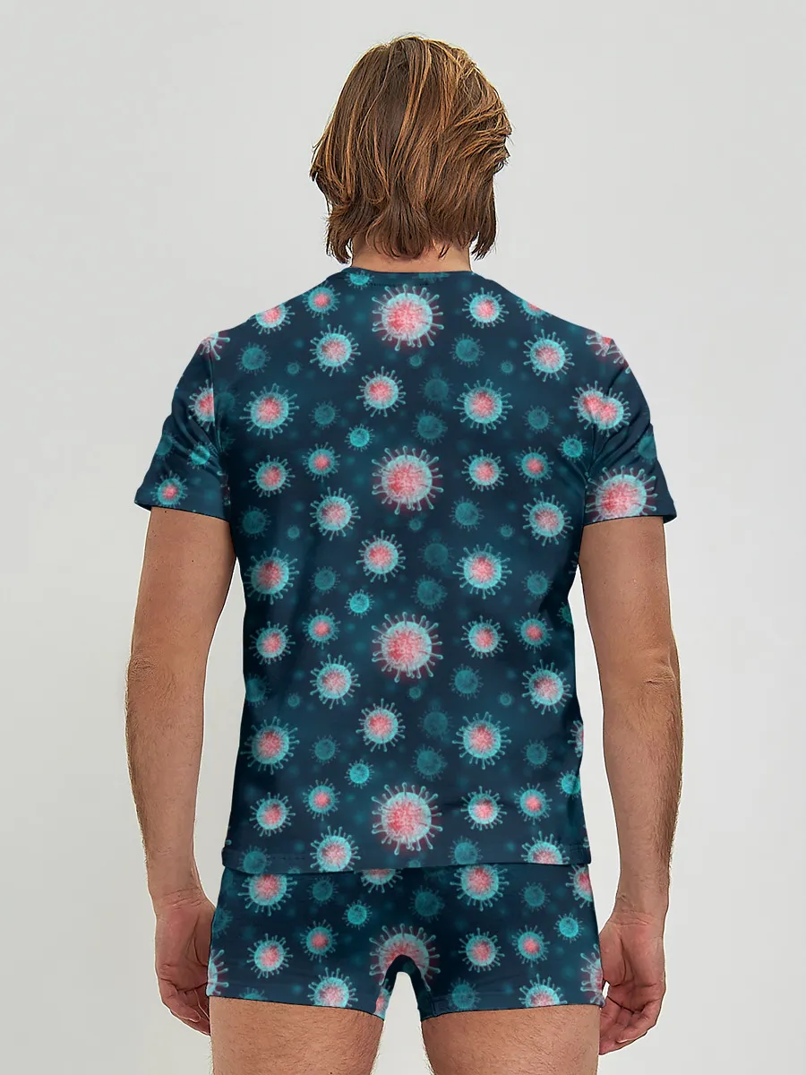 Мужские трусы с футболкой / Ковид-19