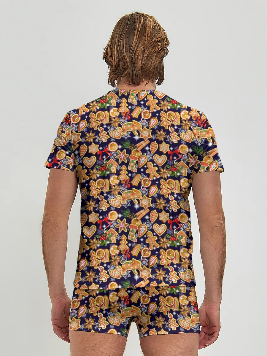 Мужские трусы с футболкой / Новый Год