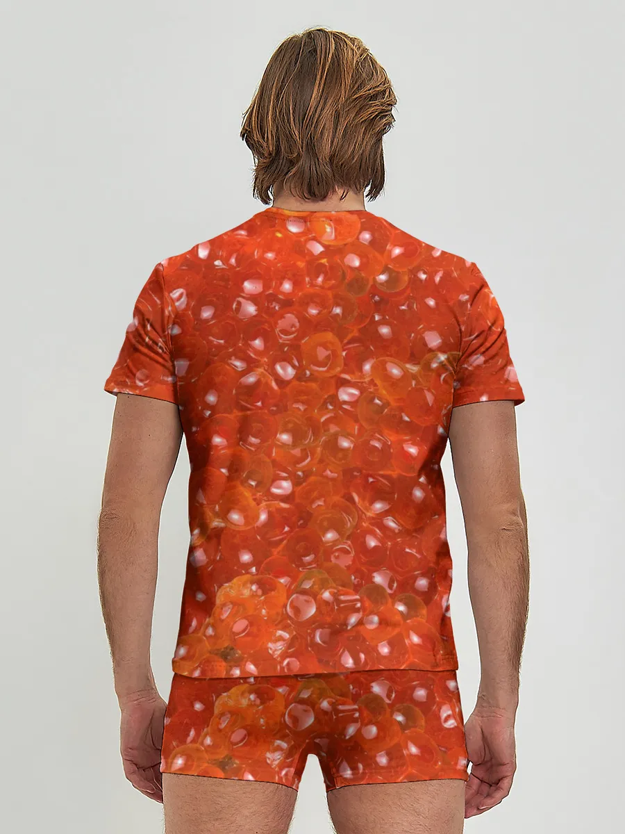 Мужские трусы с футболкой / Красная икра