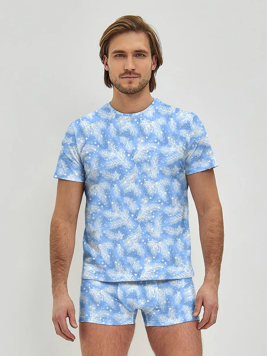 Мужские трусы с футболкой / Новый Год