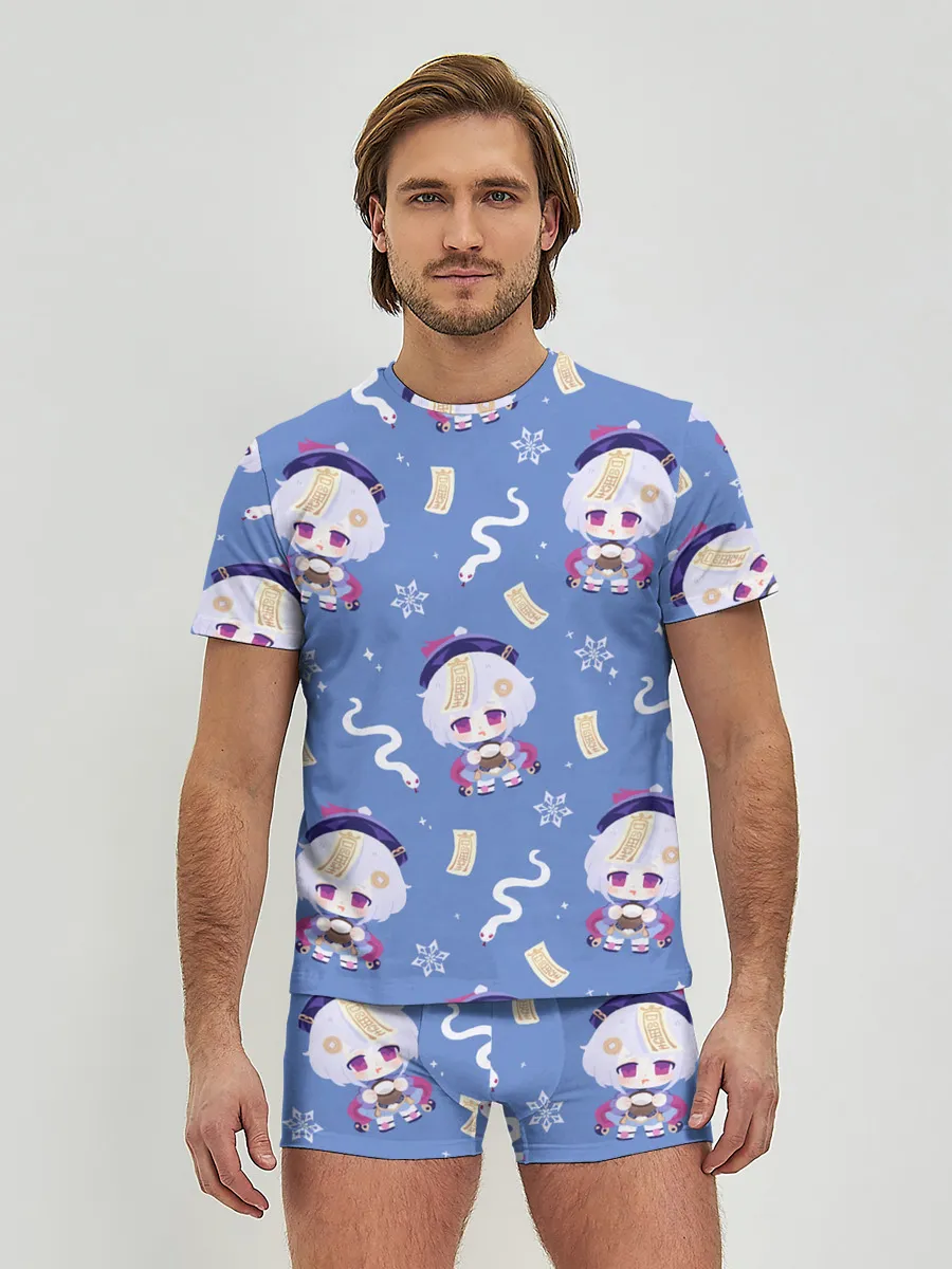 Мужские трусы с футболкой / Genshin Impact