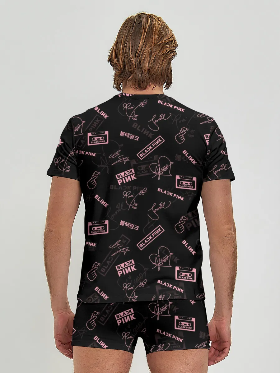 Мужские трусы с футболкой / BLACKPINK