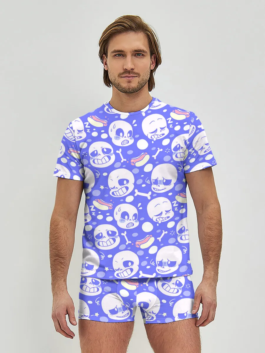 Мужские трусы с футболкой / Undertale