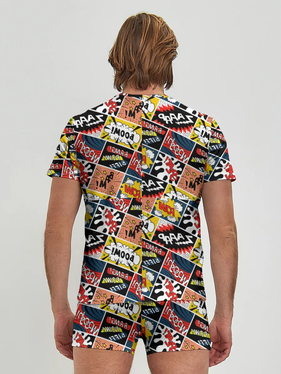 Мужские трусы с футболкой / Взрывы