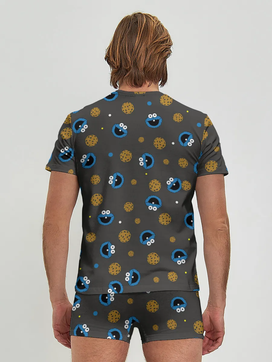 Мужские трусы с футболкой / Cookie Monster