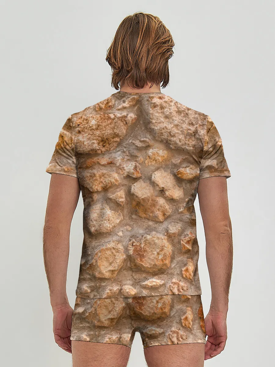 Мужские трусы с футболкой / Камни