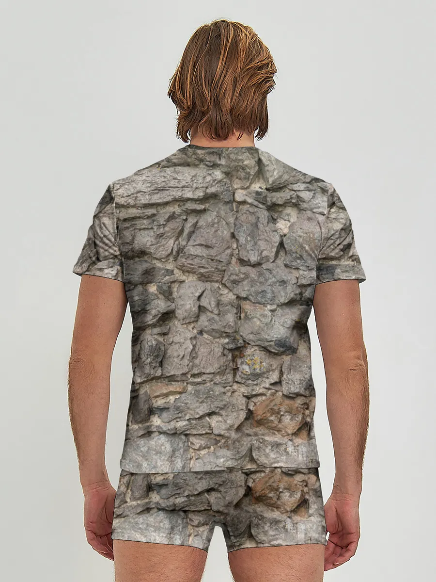 Мужские трусы с футболкой / Сломанная стена