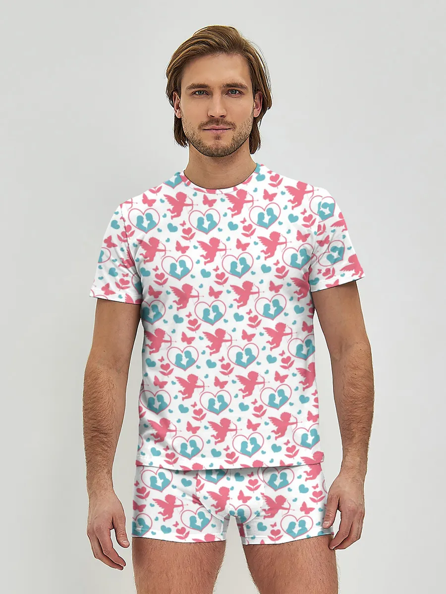 Мужские трусы с футболкой / Любовь