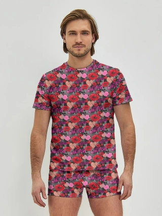 Мужские трусы с футболкой / Love