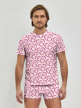 Мужские трусы с футболкой / Love