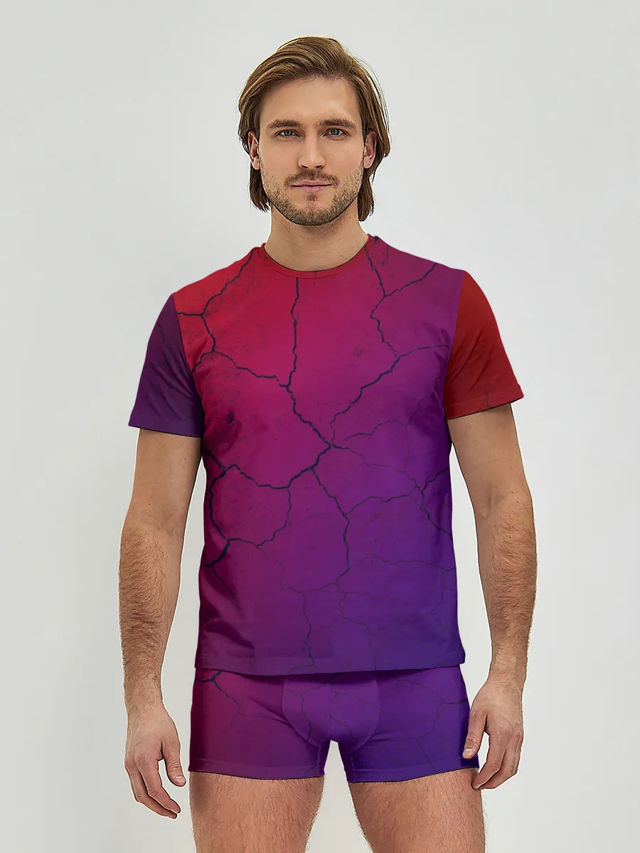 Мужские трусы с футболкой / Трещины