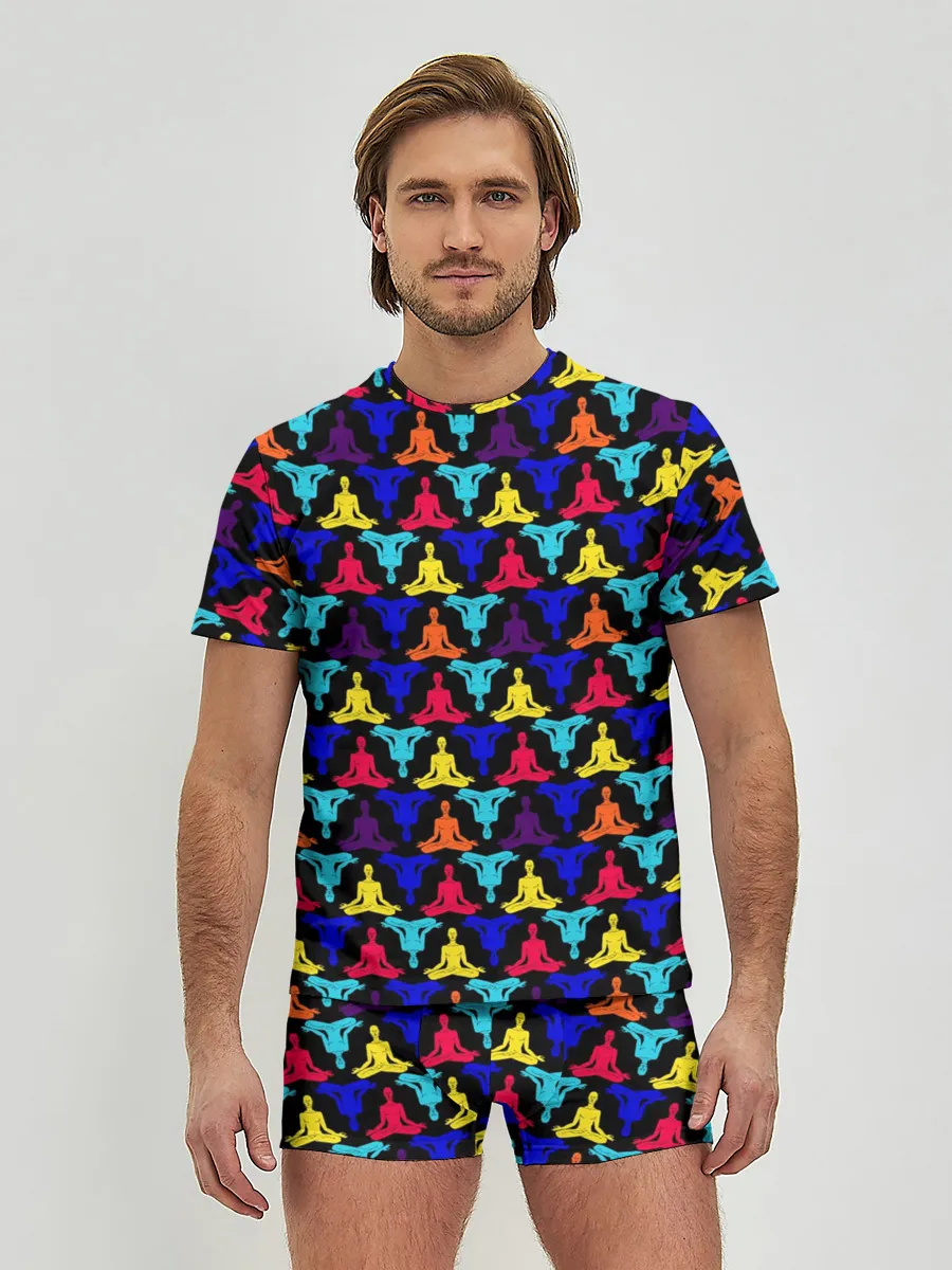 Мужские трусы с футболкой / Йога