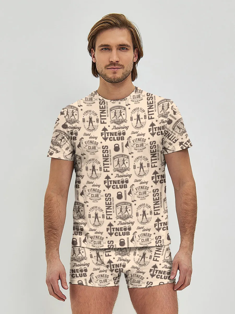 Мужские трусы с футболкой / Fitness