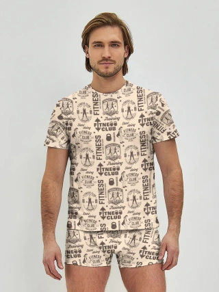 Мужские трусы с футболкой / Fitness