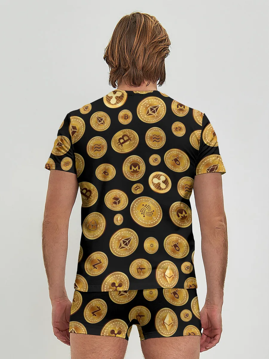 Мужские трусы с футболкой / CRYPTOCURRENCY | КРИПТОВАЛЮТА