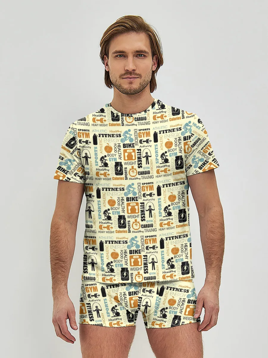 Мужские трусы с футболкой / Спорт