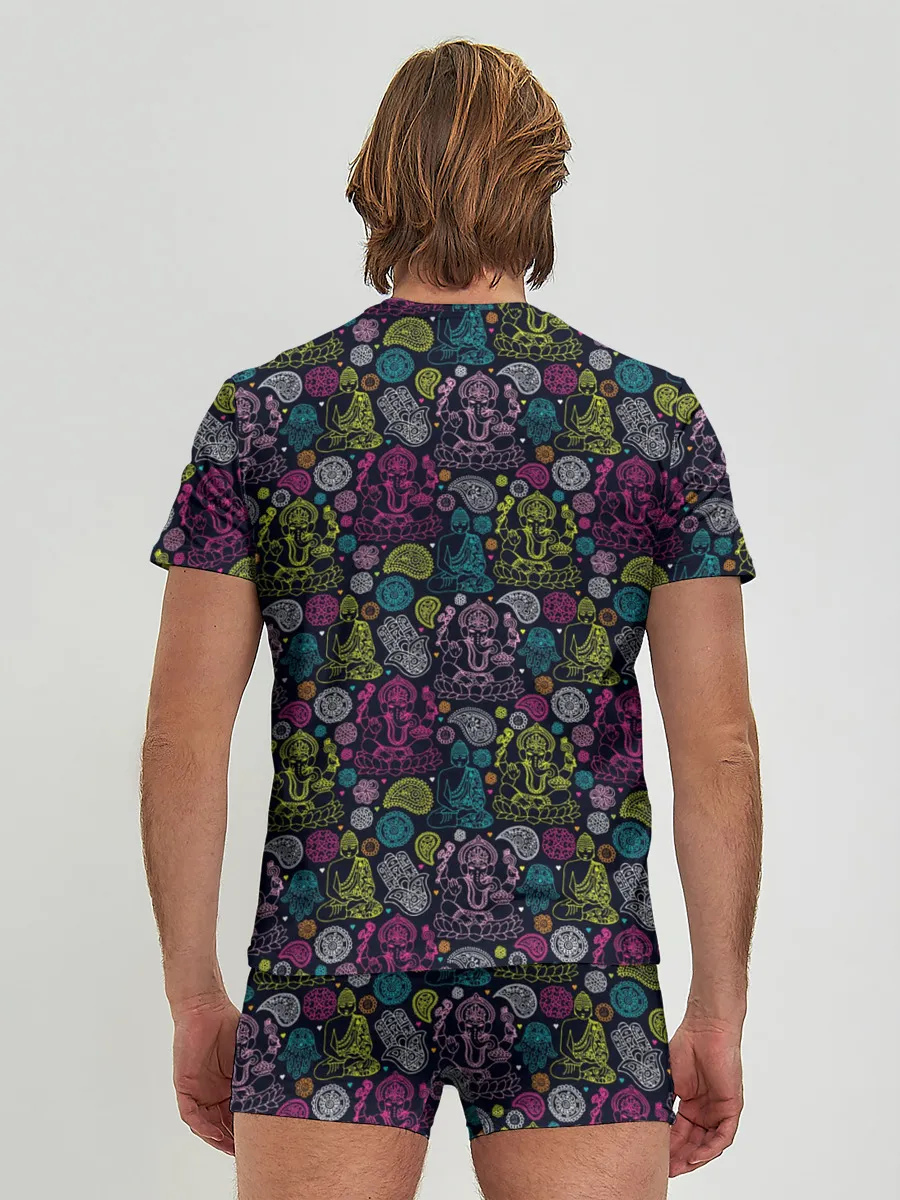 Мужские трусы с футболкой / Йога