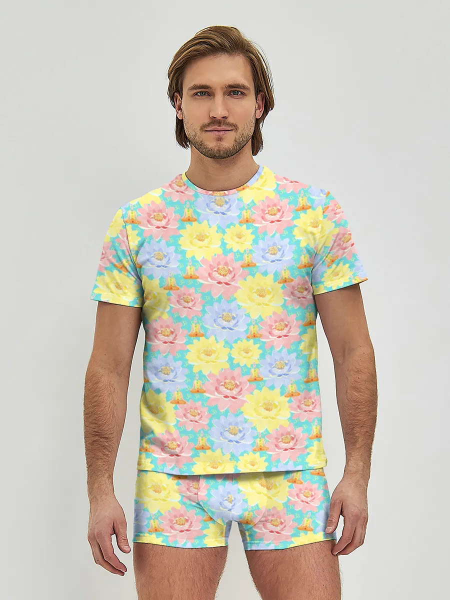 Мужские трусы с футболкой / Йога