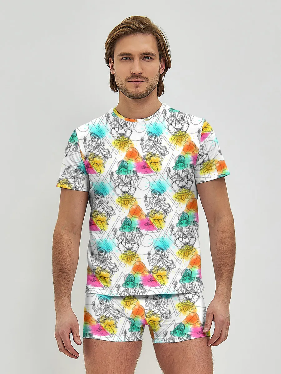 Мужские трусы с футболкой / Йога