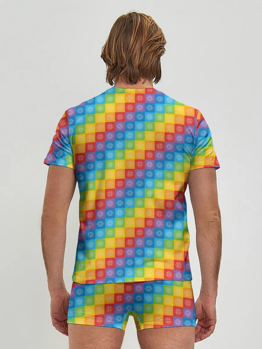 Мужские трусы с футболкой / Чакры