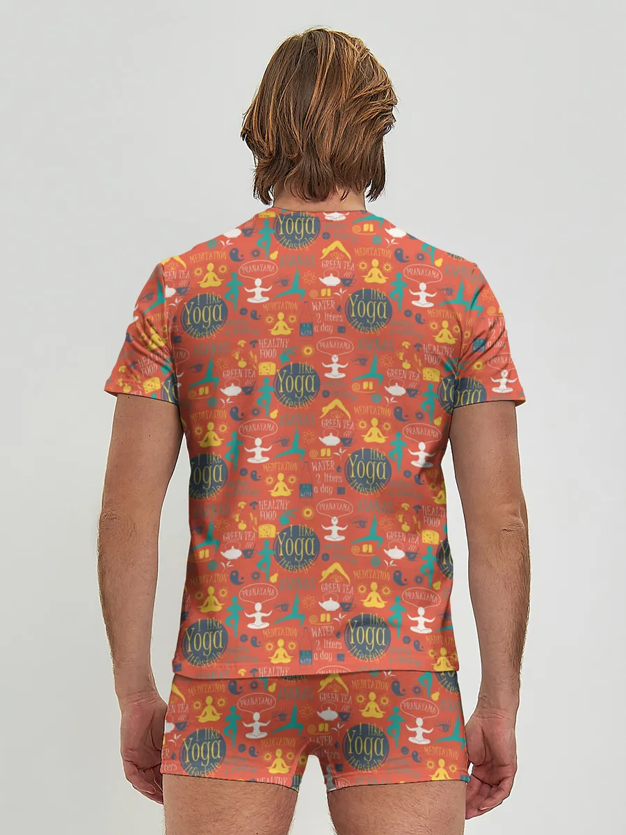 Мужские трусы с футболкой / Yoga