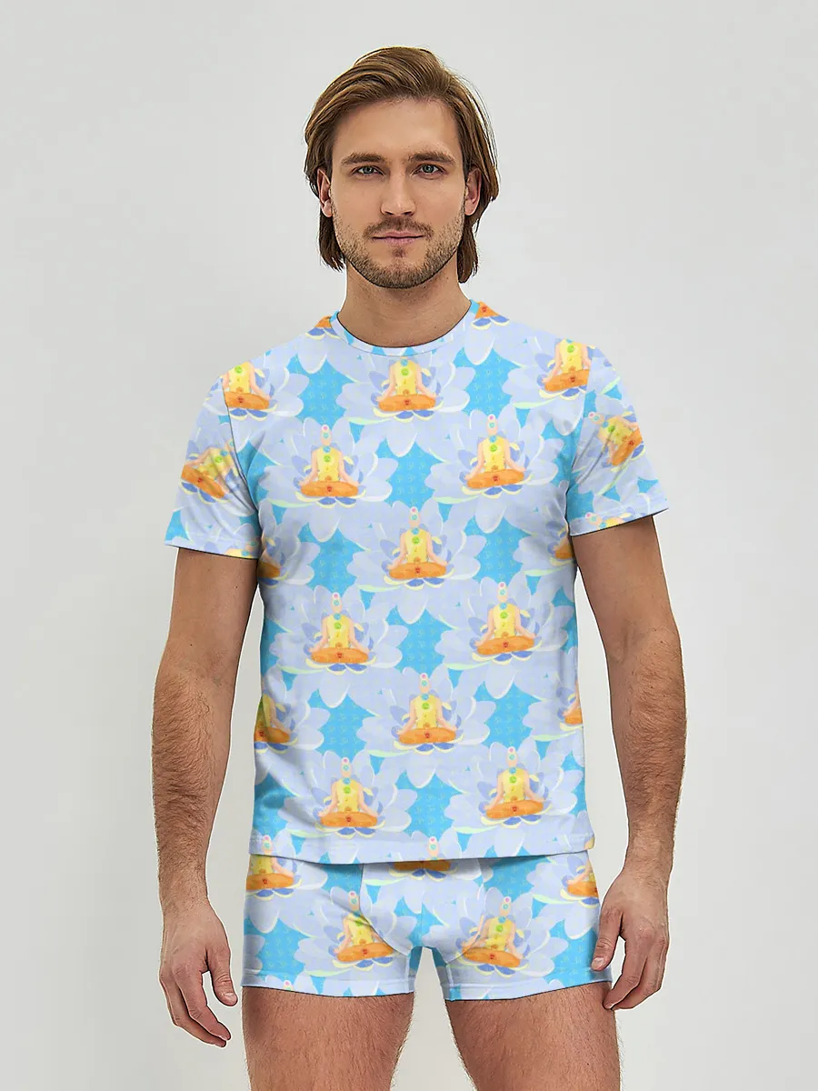 Мужские трусы с футболкой / Йога