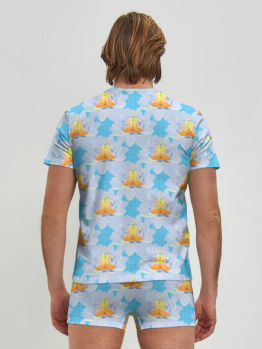 Мужские трусы с футболкой / Йога