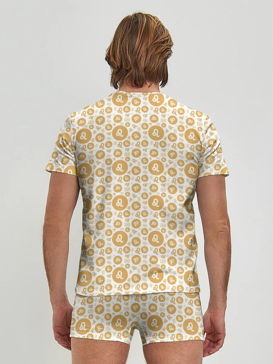 Мужские трусы с футболкой / Лев