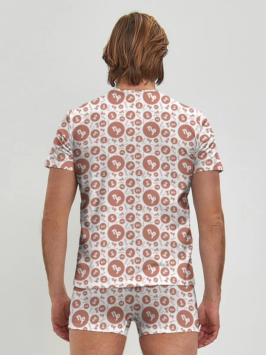 Мужские трусы с футболкой / Козерог