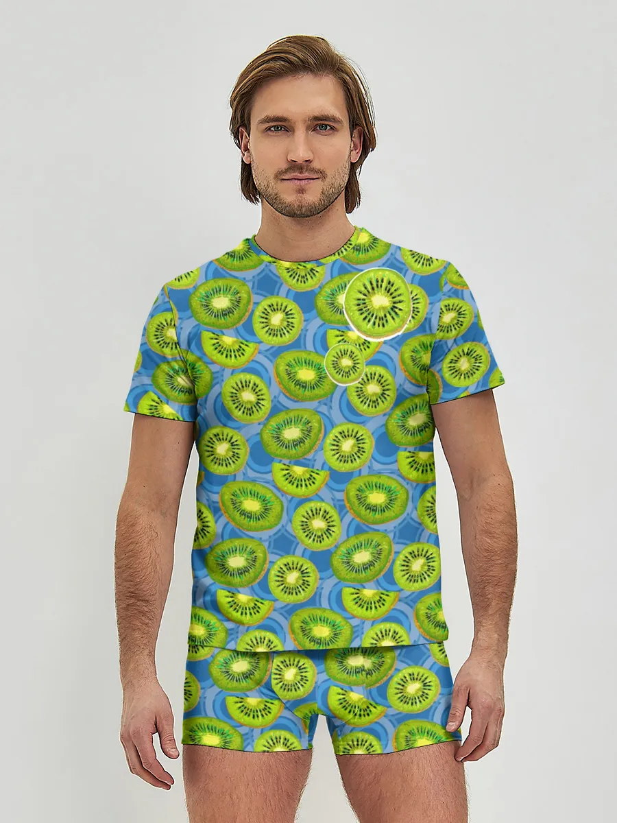 Мужские трусы с футболкой / Киви