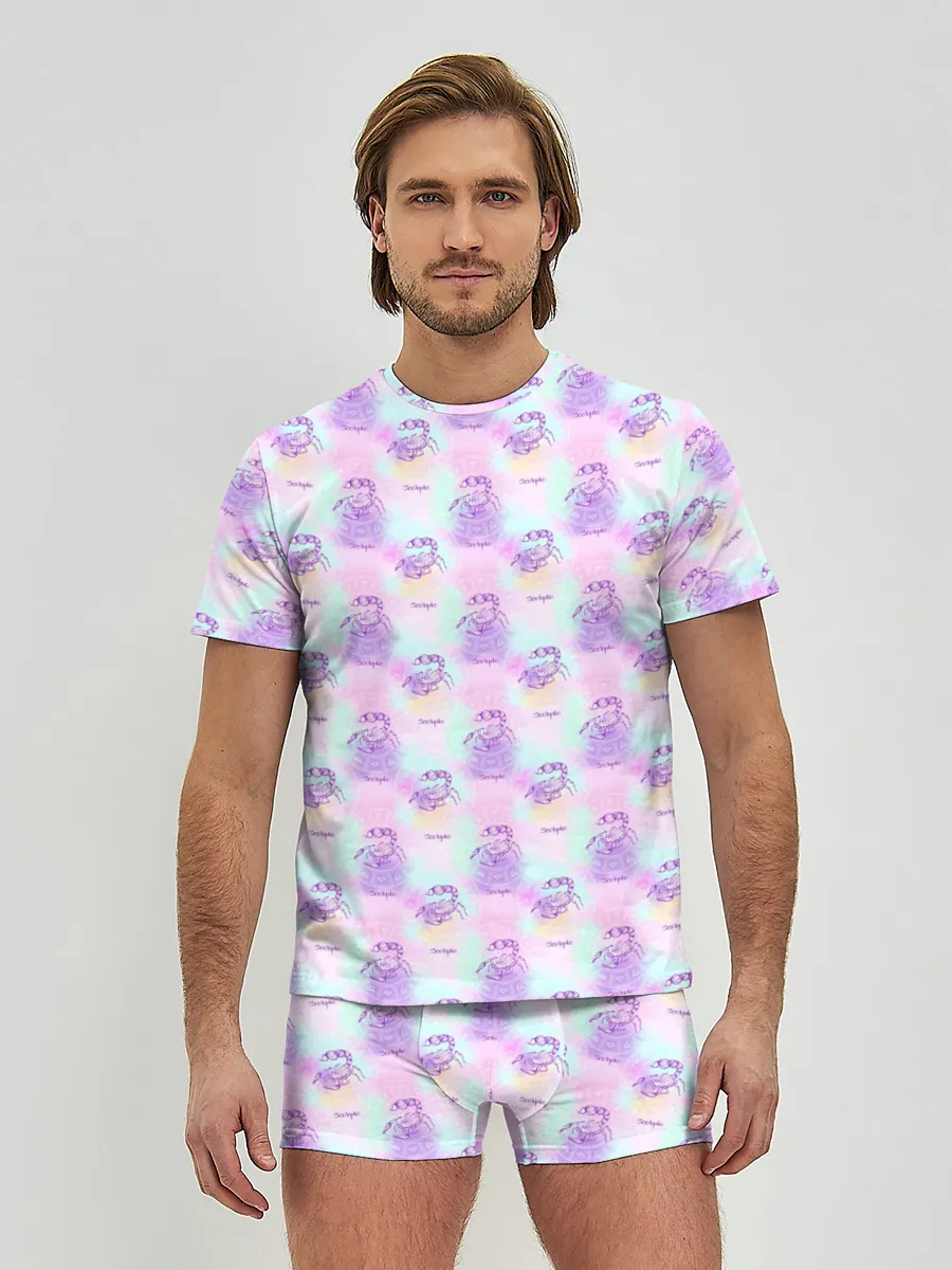 Мужские трусы с футболкой / Скорпион