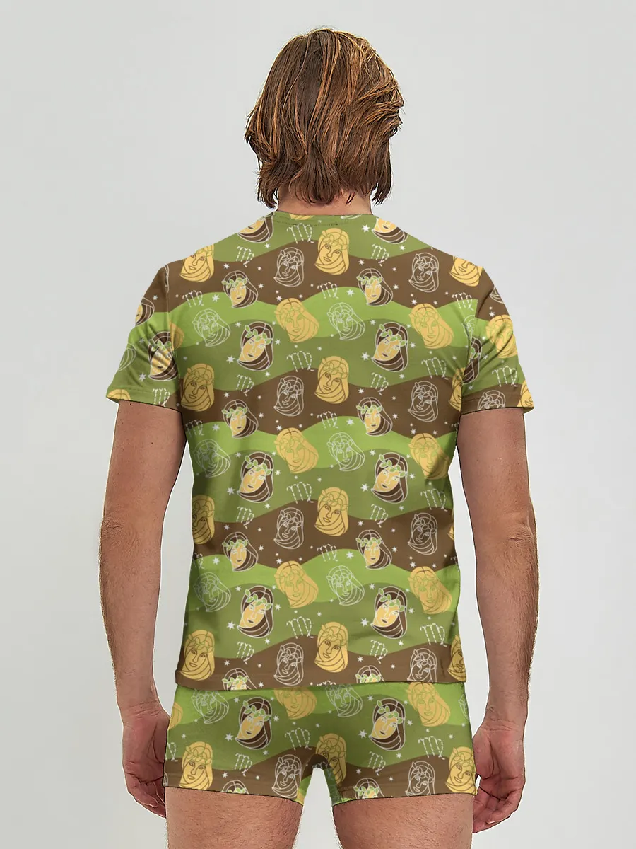 Мужские трусы с футболкой / Дева