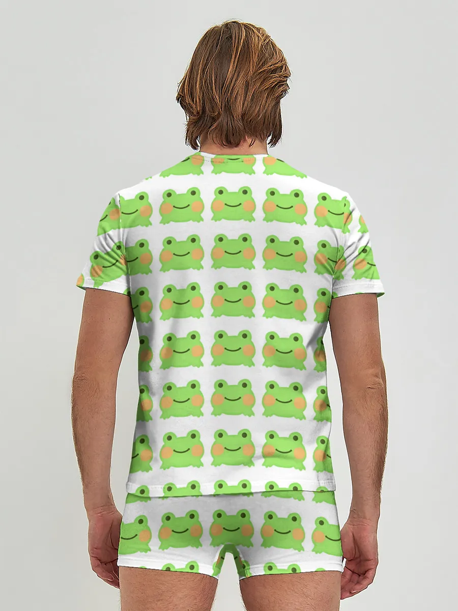 Мужские трусы с футболкой / лягушка