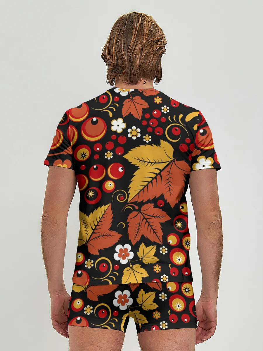 Мужские трусы с футболкой / ХОХЛОМА