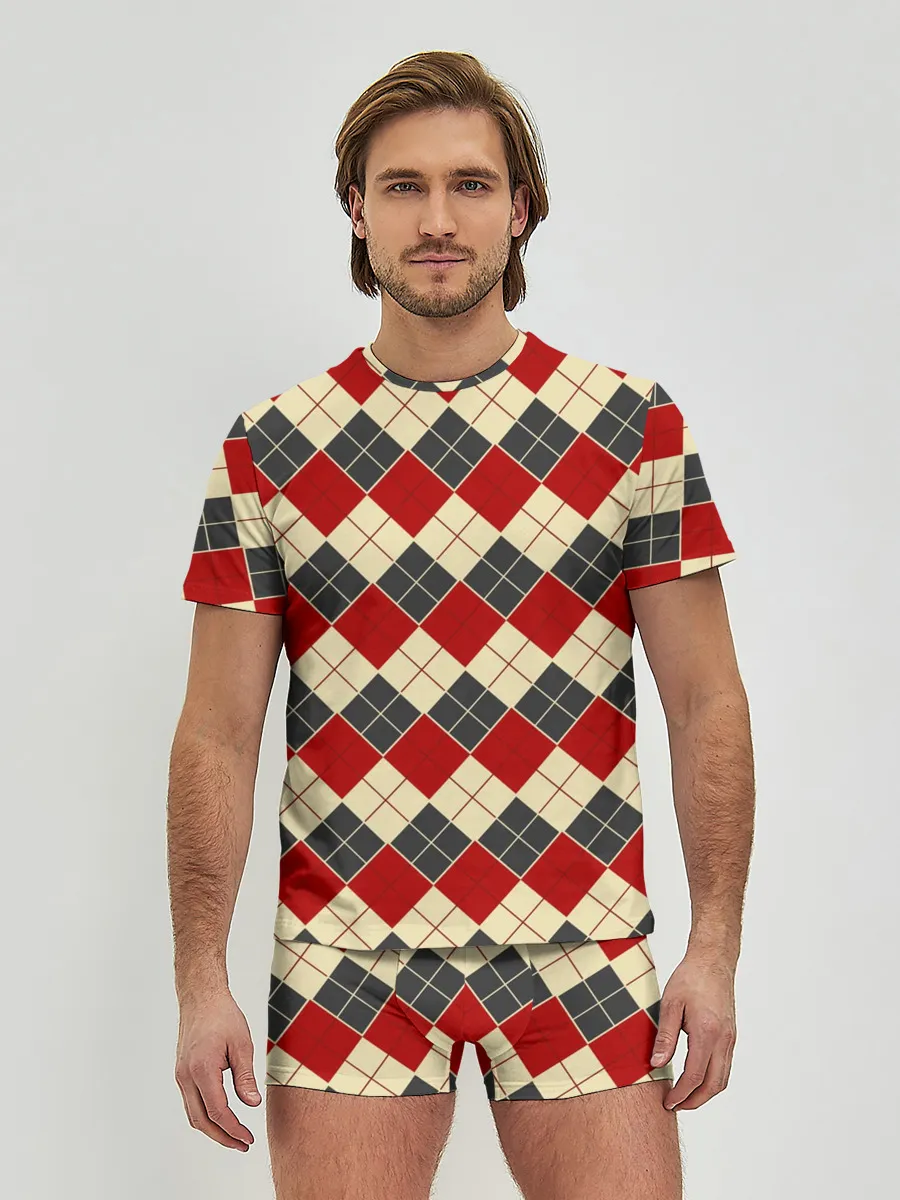 Мужские трусы с футболкой / THE AMBRELLA ACADEMY UNIFORM