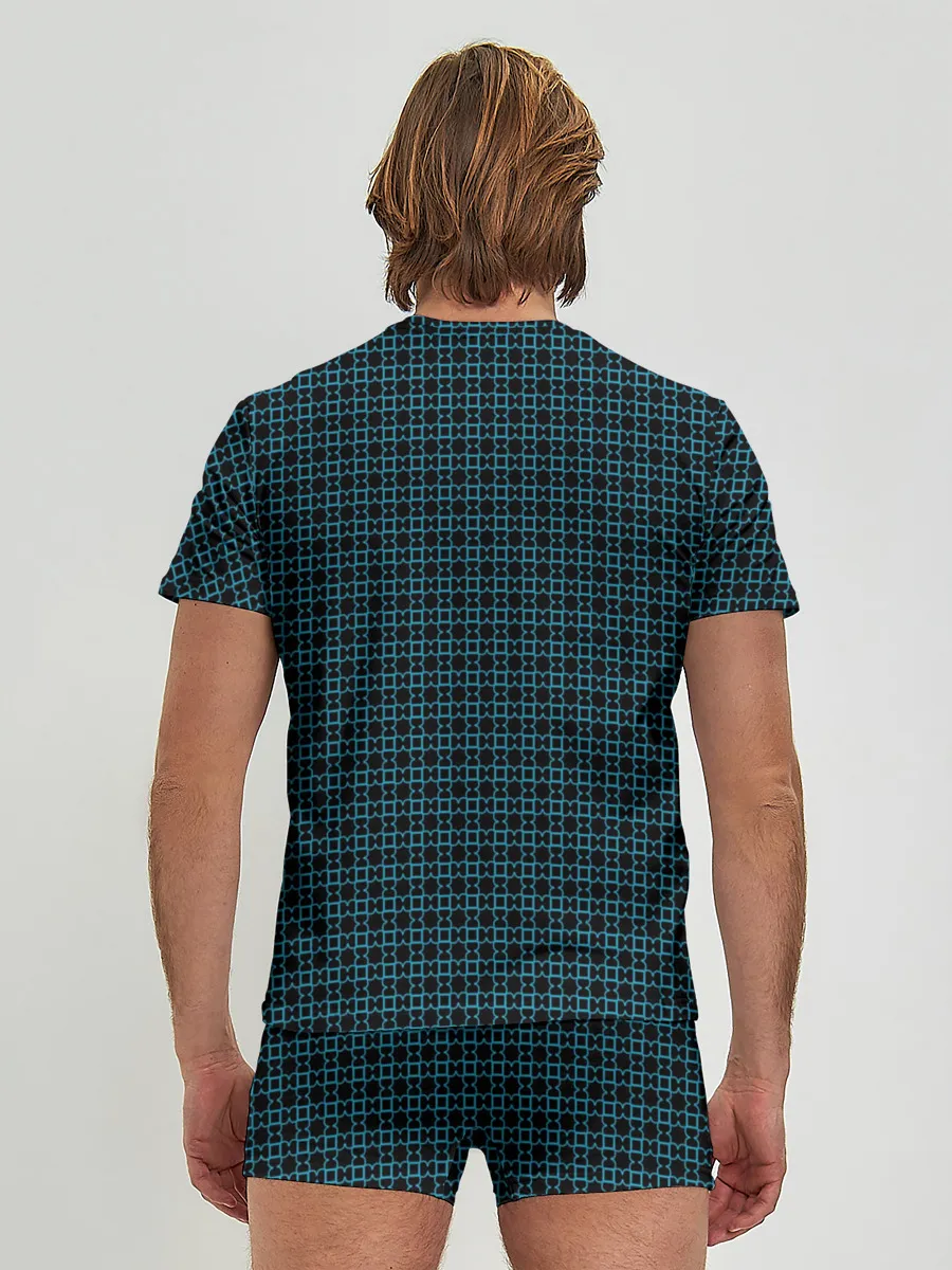 Мужские трусы с футболкой / Абстракция