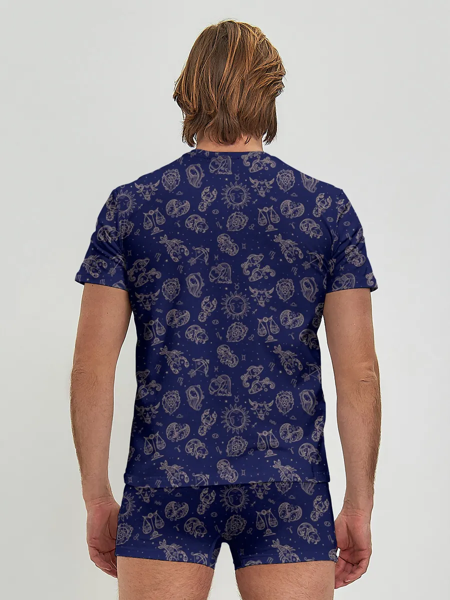 Мужские трусы с футболкой / Знаки Зодиака