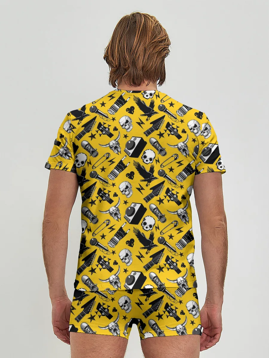 Мужские трусы с футболкой / Рок