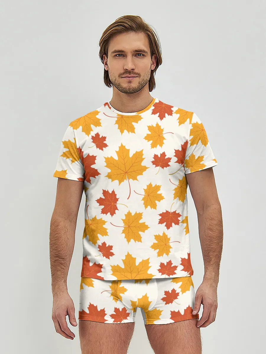 Мужские трусы с футболкой / Осень / Autumn