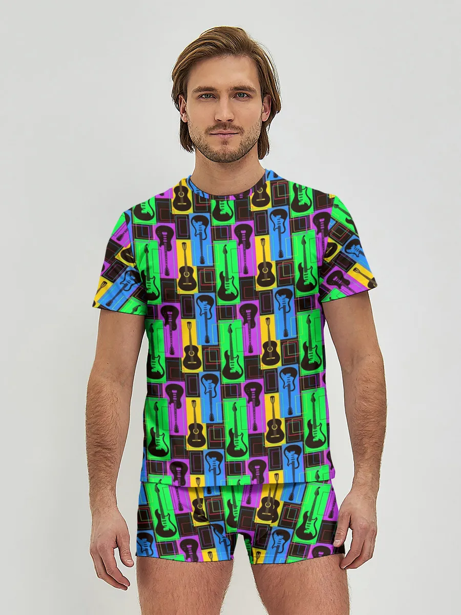 Мужские трусы с футболкой / Рокер