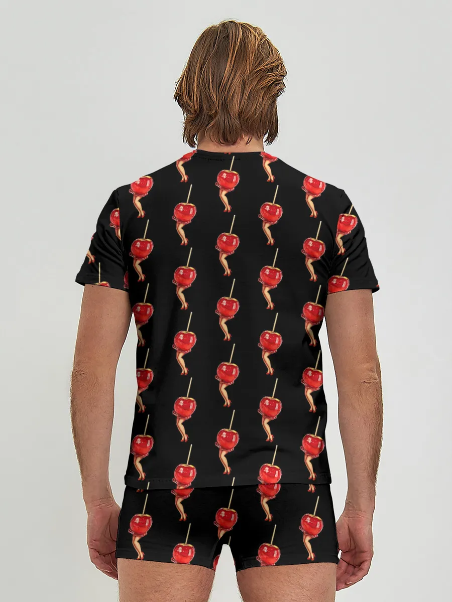 Мужские трусы с футболкой / Девушка Чупа-Чупс