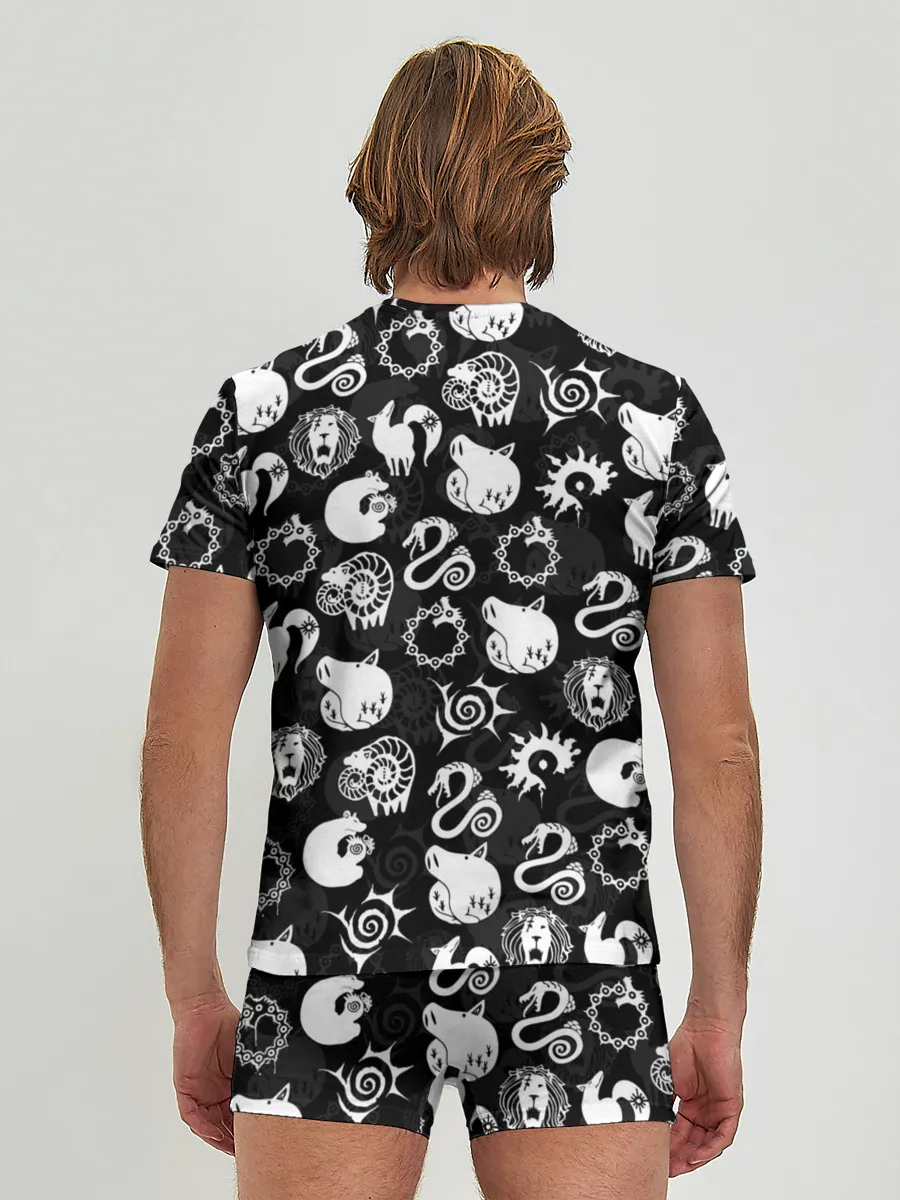 Мужские трусы с футболкой / SEVEN DEADLY SINS СИМВОЛЫ