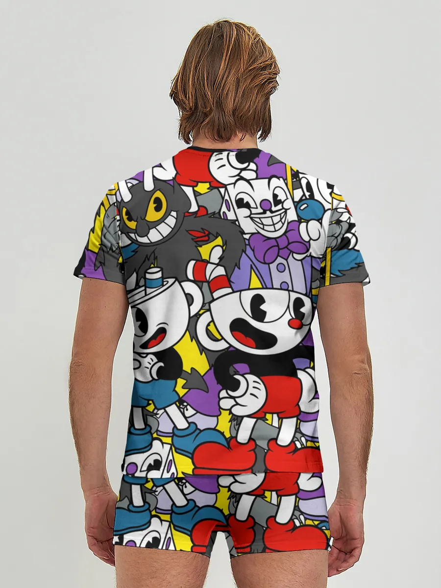 Мужские трусы с футболкой / Cuphead