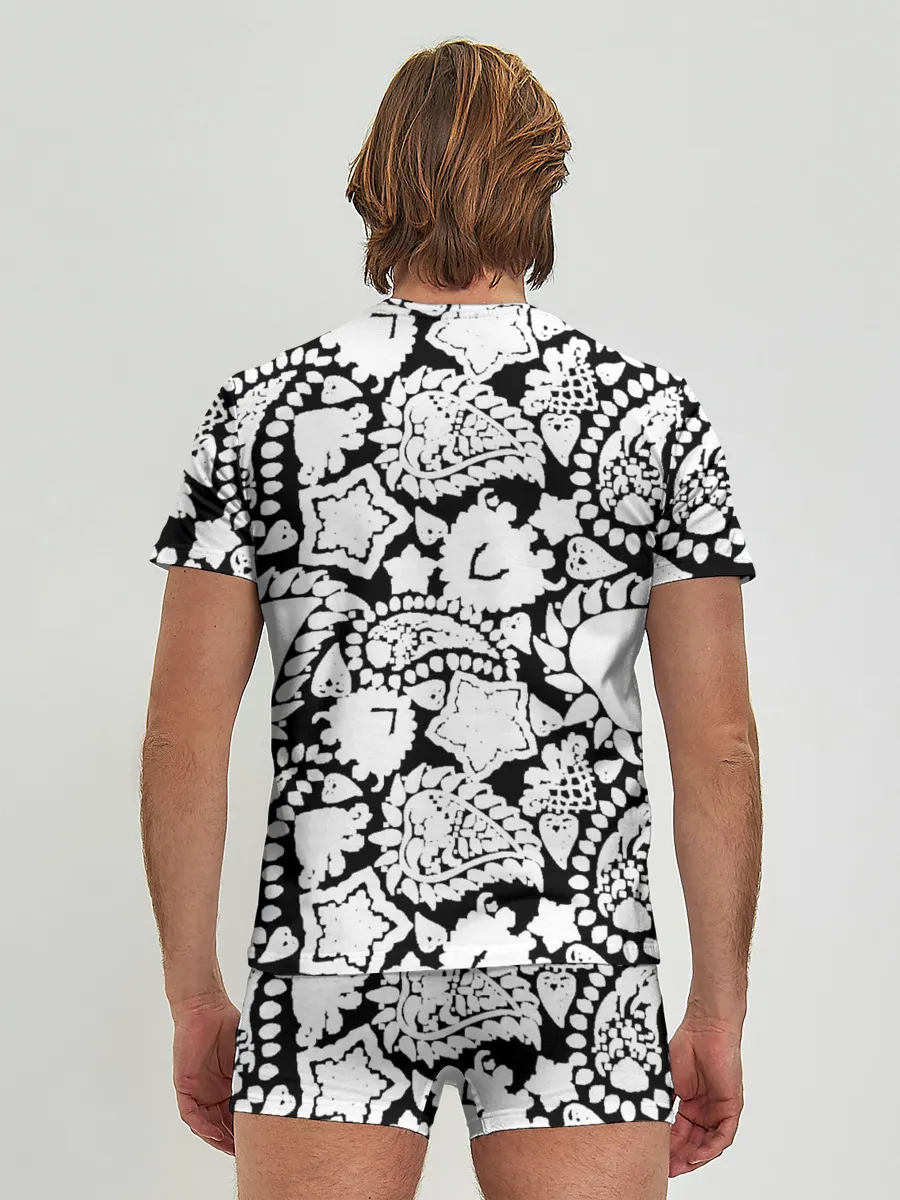 Мужские трусы с футболкой / Фракталы