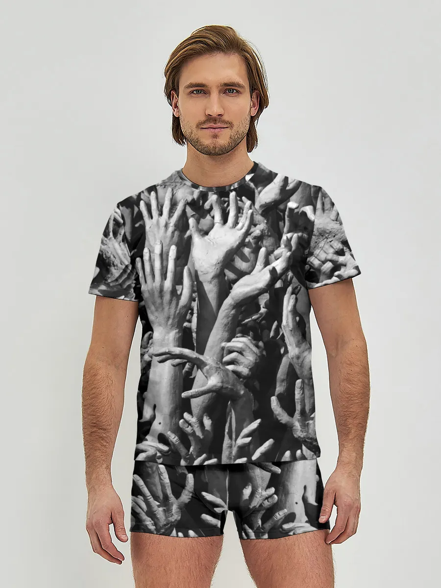 Мужские трусы с футболкой / Hands