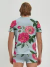Мужские трусы с футболкой / Чайная роза
