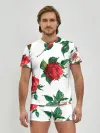 Мужские трусы с футболкой / Розы