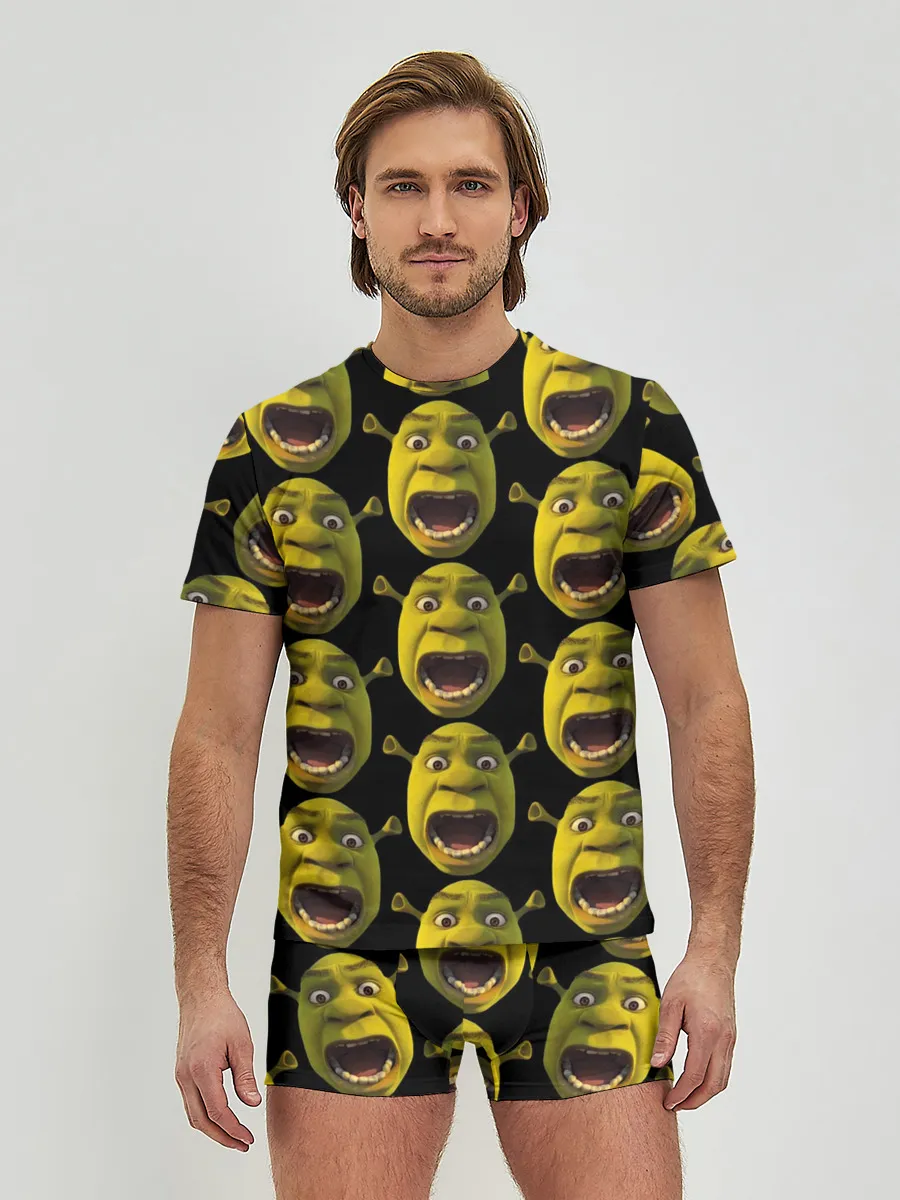 Мужские трусы с футболкой / ШРЕК НАВСЕГДА