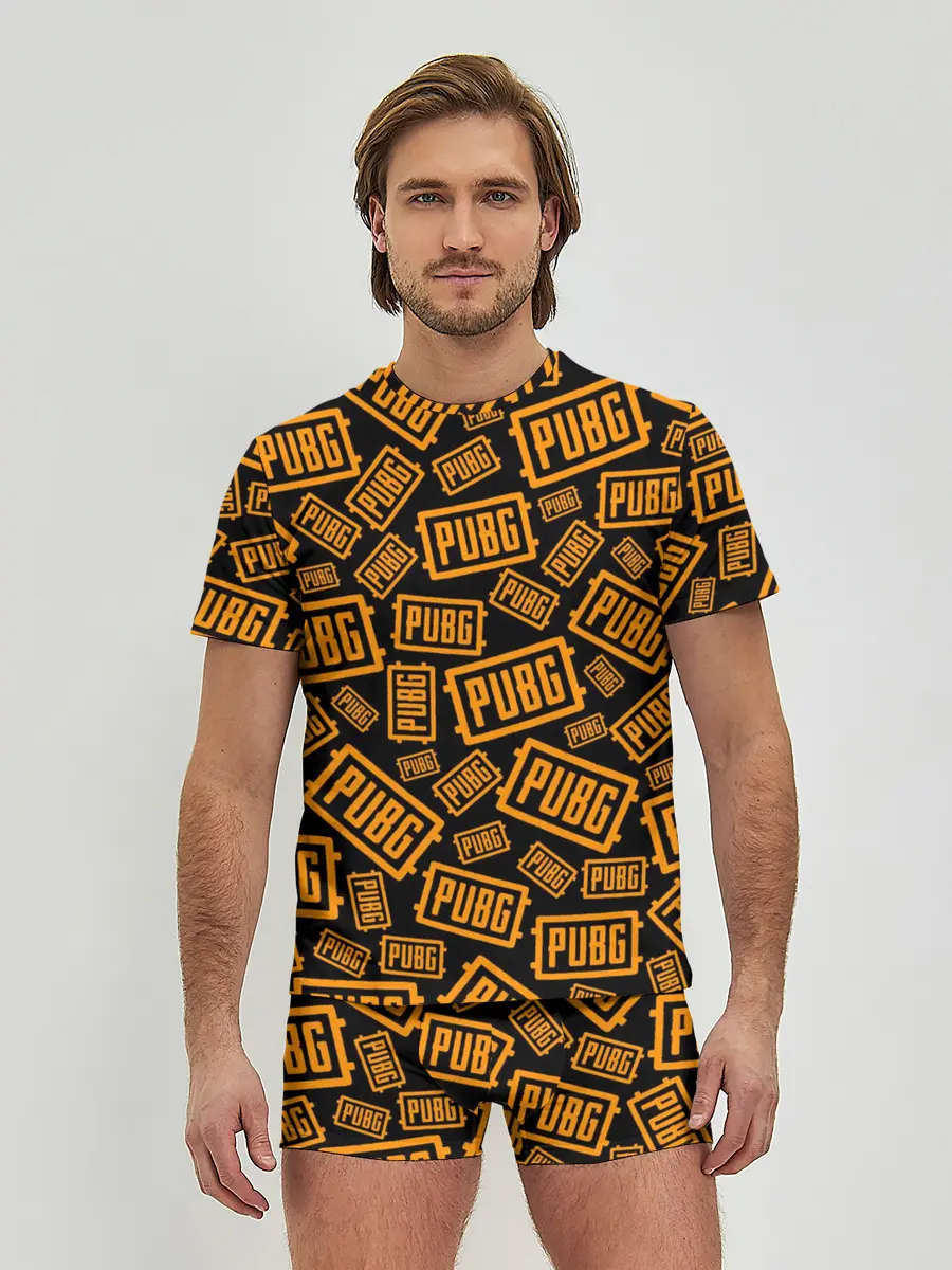 Мужские трусы с футболкой / PUBG / ПАБГ / УЗОР